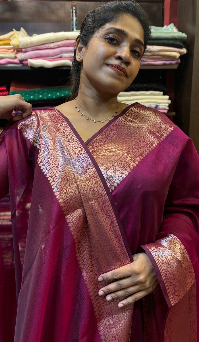 SEMI SILK SAREE 2312242