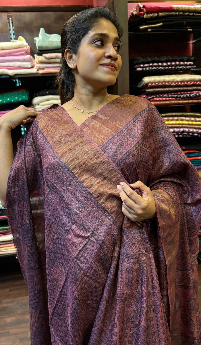 TUSSAR SILK SAREE 24122421