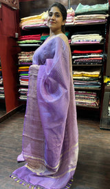 CRUSHED ORGANZA SAREE 24122466