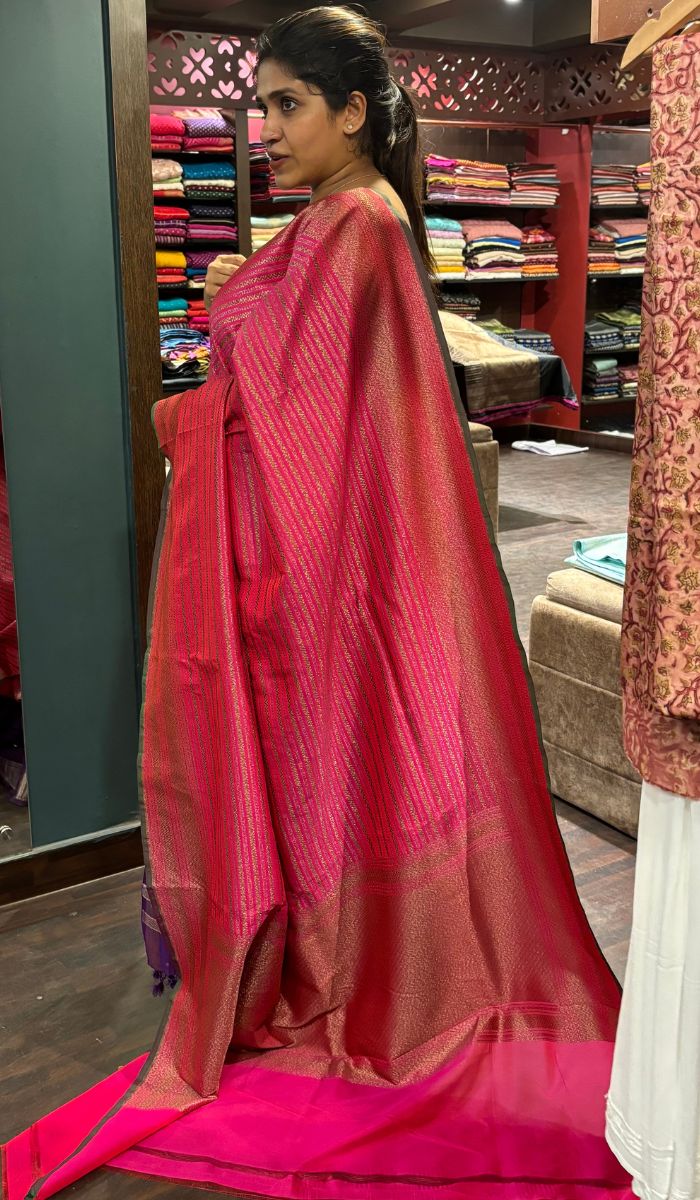 SEMI KATAN SILK SAREE 0612242