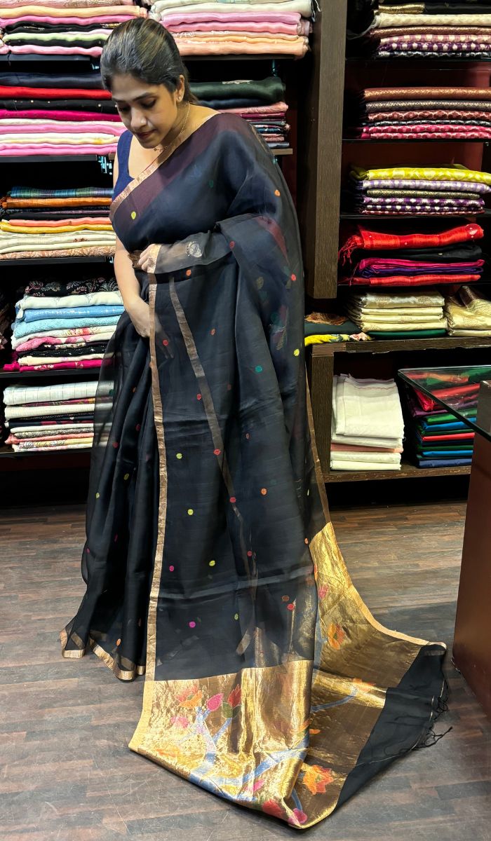 ORGANZA SAREE 25102423