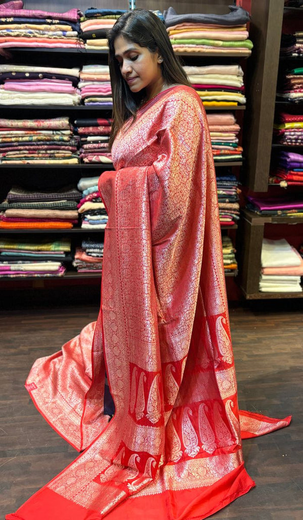 PURE KATAN SILK SAREE 20122489