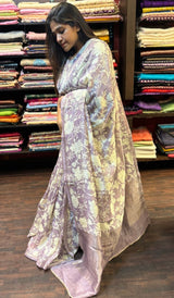 LINEN SILK SAREE 17122414