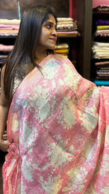 LINEN SILK SAREE 17122419