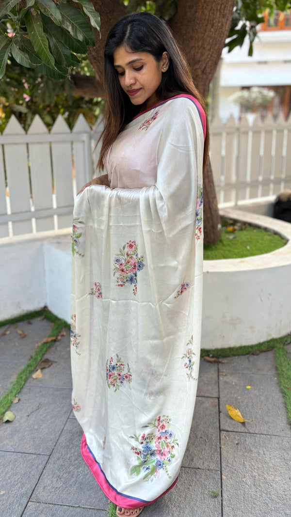 SATIN CREPE SAREE 05032518
