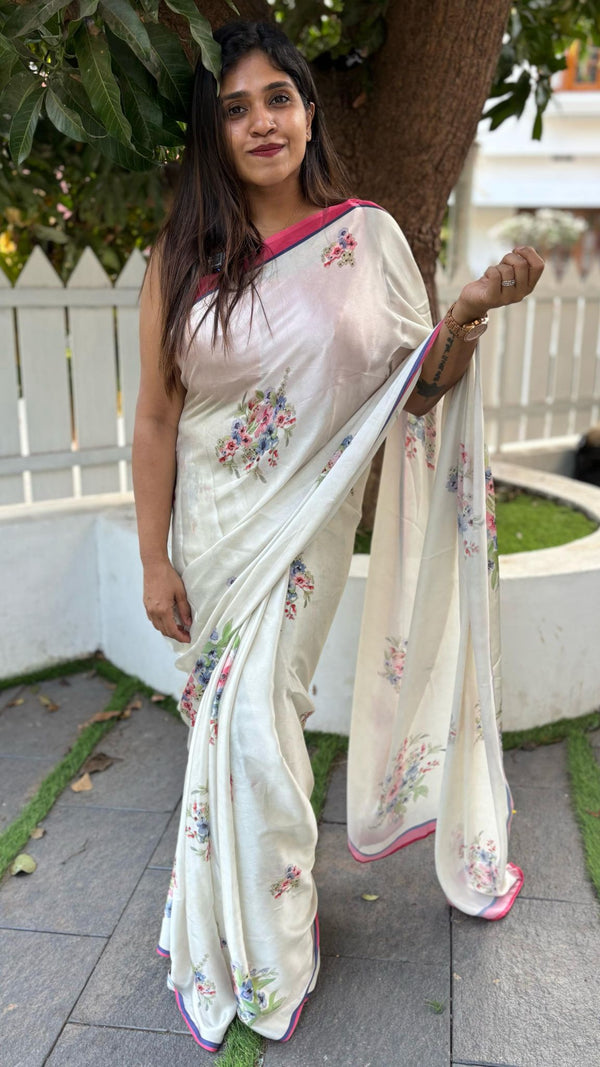 SATIN CREPE SAREE 05032518