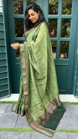 CHANDERI SILK SAREE 14122451