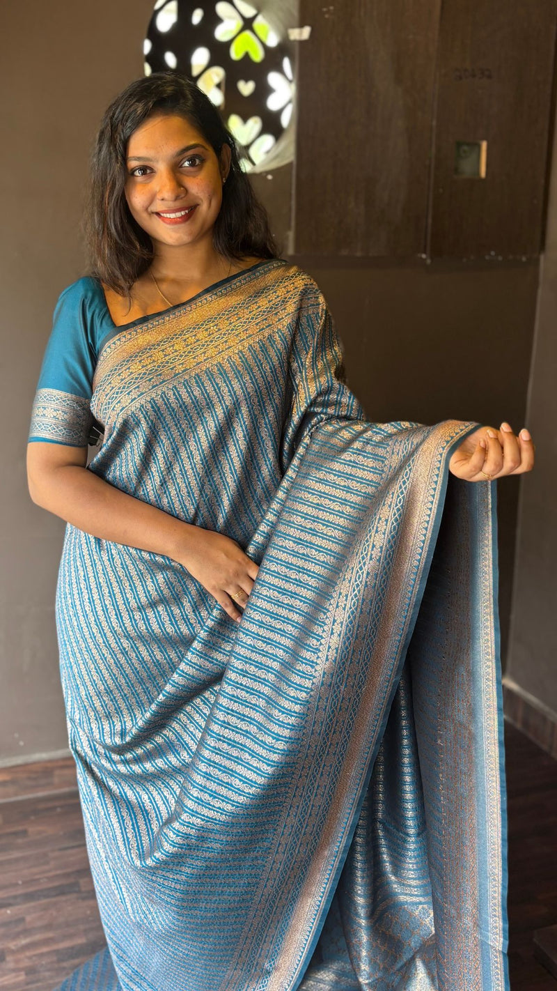 SEMI KATAN SAREE 13012524