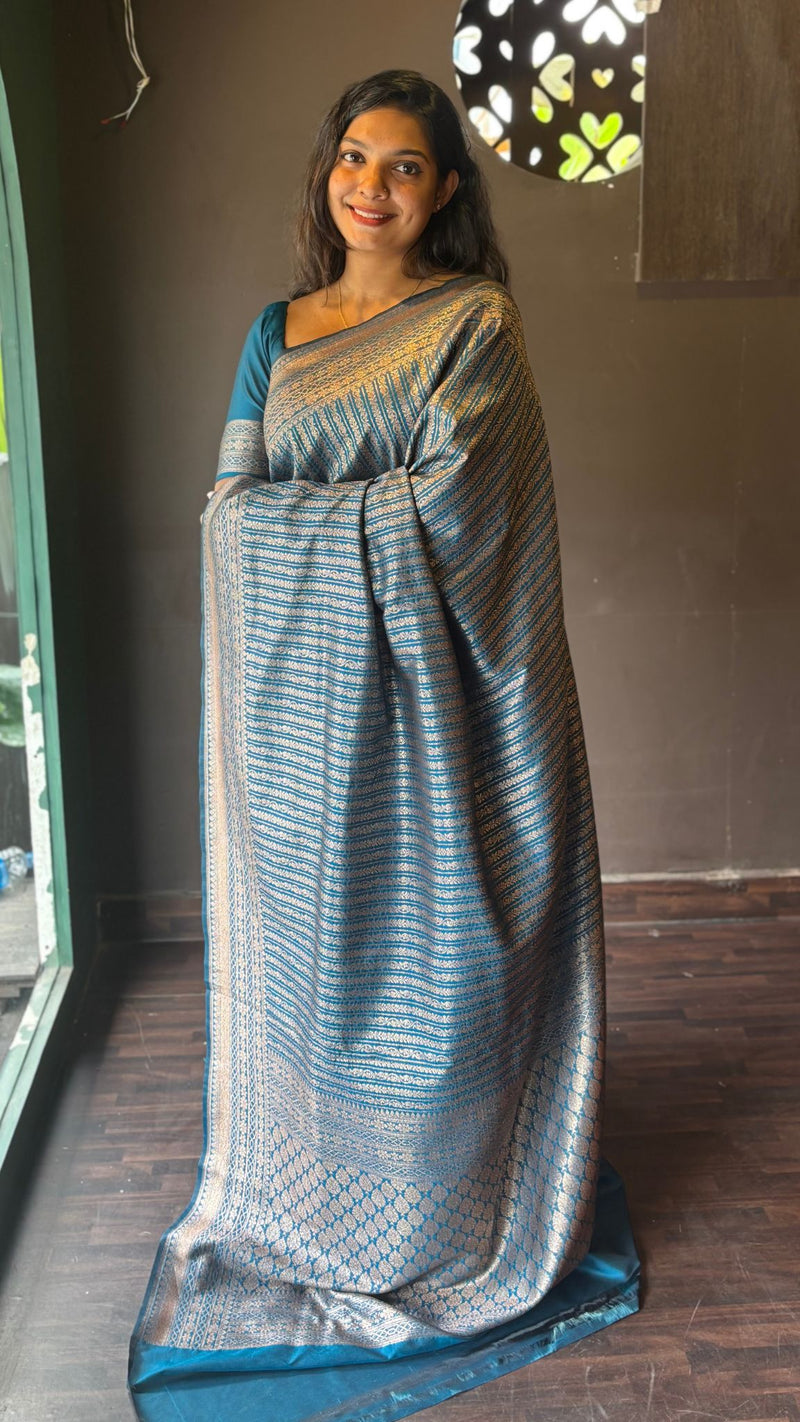 SEMI KATAN SAREE 13012524