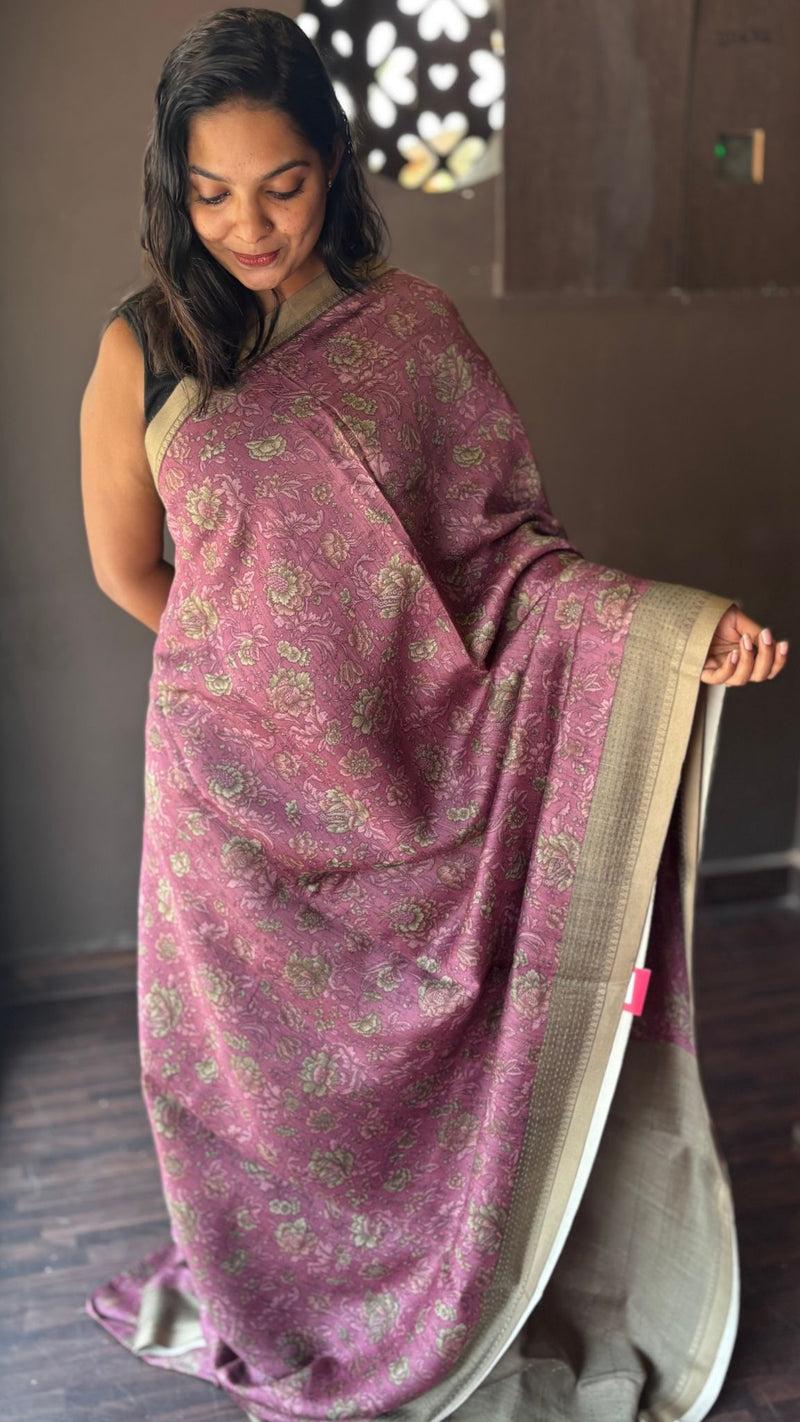 MOONGA SILK SAREE 17122425
