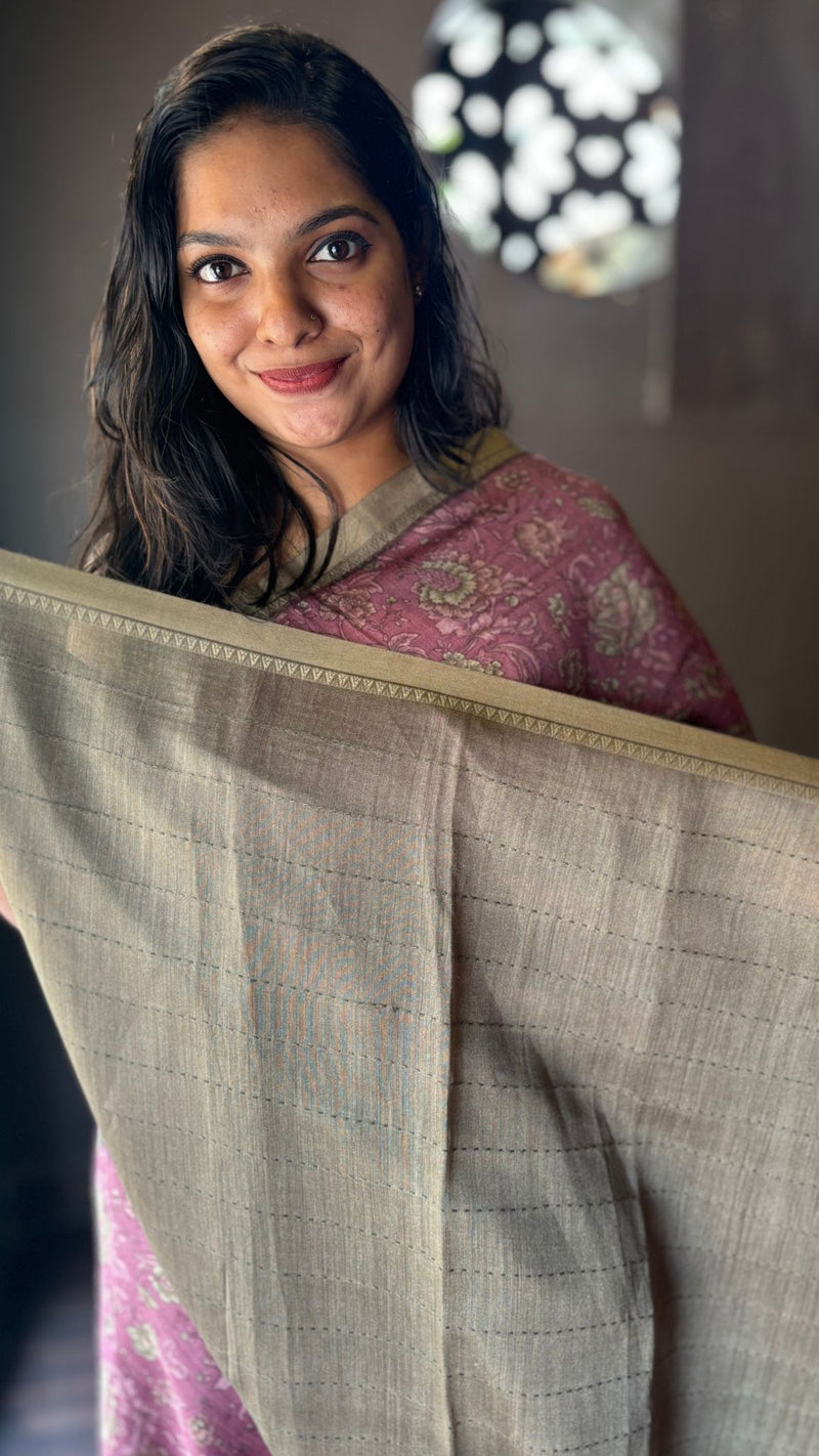 MOONGA SILK SAREE 17122425