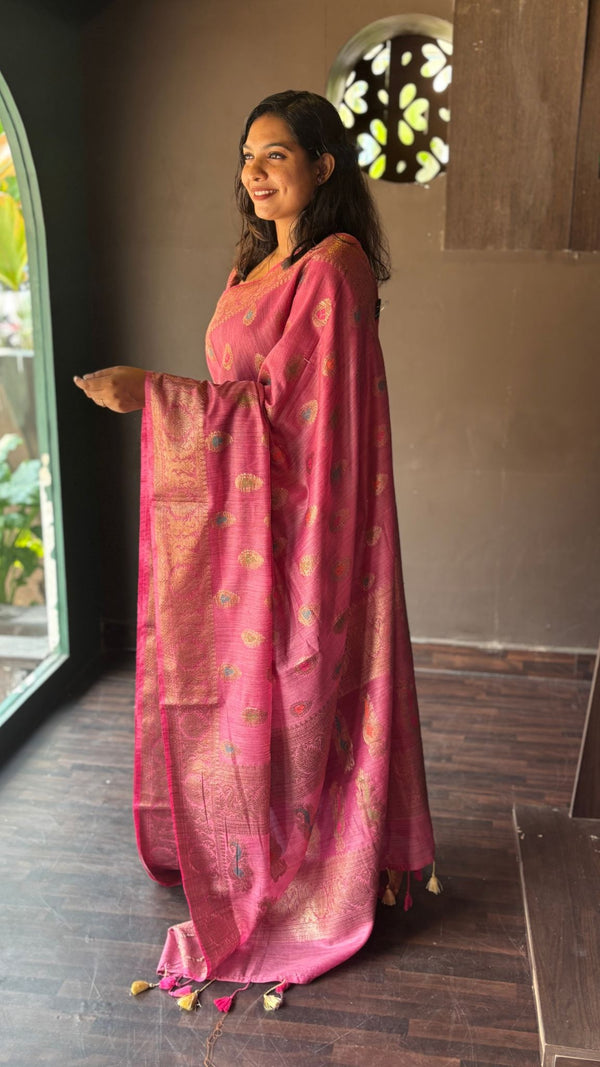 MOONGA SILK SAREE 06022514