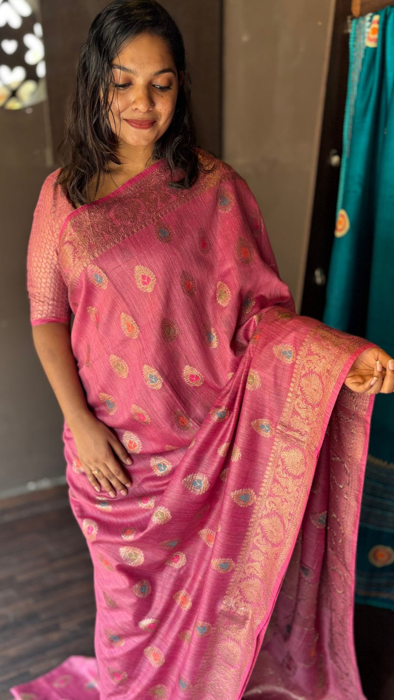MOONGA SILK SAREE 06022514
