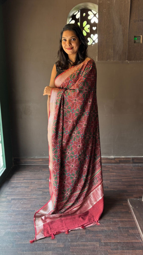 COTTON SILK SAREE 1712245