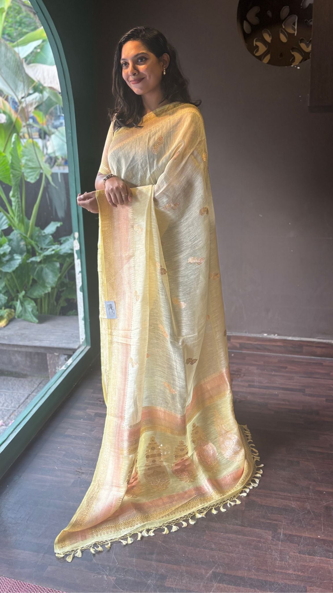 LINEN SAREE 05092312 – Ashima Fashion Store