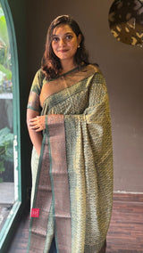 CHANDERI SILK SAREE 17122445