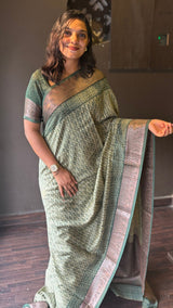CHANDERI SILK SAREE 17122445