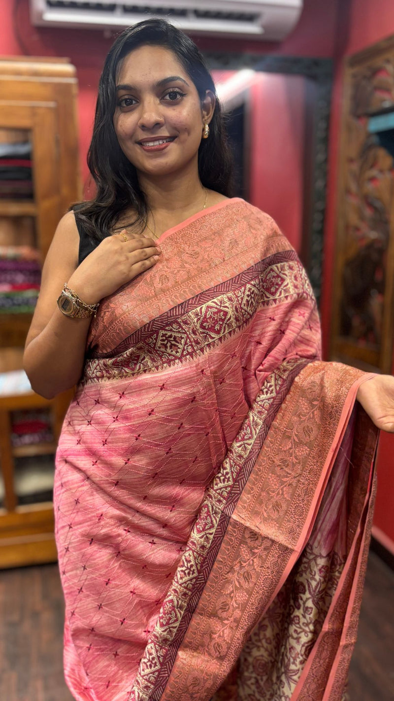 CHANDERI SILK SAREE 02112410