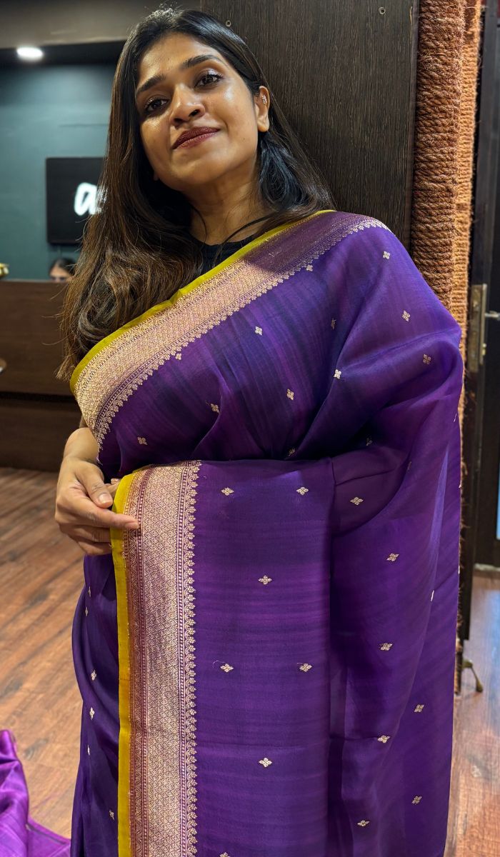 ORGANZA SAREE 10072520