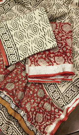 LINEN UNSTICTHED SALWAR 170226136
