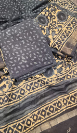 LINEN UNSTITCHED SALWAR 05022636