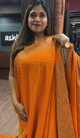 SEMI GEORGETTE SAREE 0604265