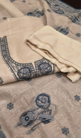 MUL CHANDERI UNSTITHCED SALWAR 30012610