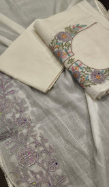 UNSTICHED SALWAR 18122597
