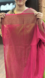 SEMI LINEN SAREE 160724171