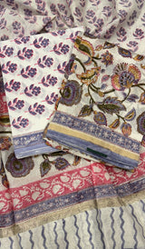 CHANDERI UNSTITCHED SALWAR 10062610