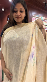 LINEN SAREE 30122516