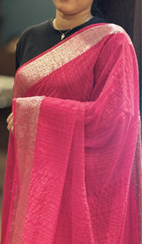 SEMI GEORGETTE SAREE 2404262