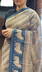 KORA CHANDERI SAREE 28042689