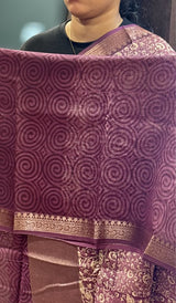 CHANDERI SAREE 28042644