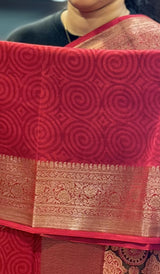 CHANDERI SAREE 28042643