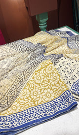 COTTON UNSTITCHED SALWAR 09022656