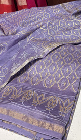 CHANDERI UNSTITCHED SALWAR 1006266