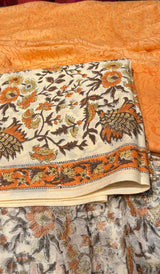 COTTON UNSTITCHED SALWAR 09022658