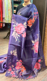 ORGANZA SAREE 290426126