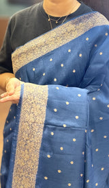 SEMI TUSSAR SAREE 30042619