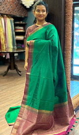 SEMI LINEN SAREE 23022698