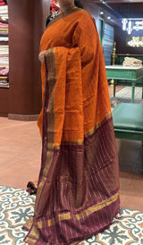 SEMI LINEN SAREE 09052621