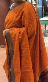 SEMI LINEN SAREE 09052621