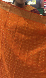 SEMI LINEN SAREE 09052622