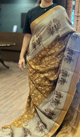KORA CHANDERI SAREE 02052688