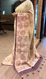 MUL CHANDERI SAREE 18022657