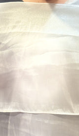 SEMI TISSUE ORGANZA SAREE 09052651