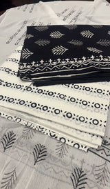 COTTON UNSTITHCED SALWAR 06062614
