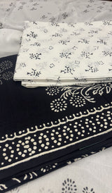 COTTON UNSTITHCED SALWAR 06062619