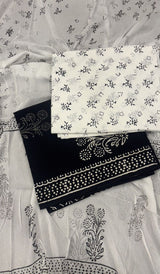 COTTON UNSTITHCED SALWAR 06062619